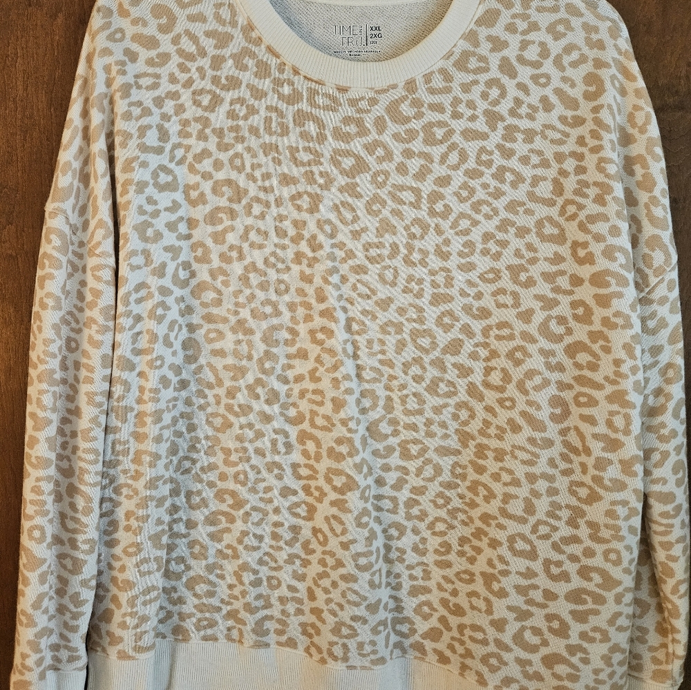 Leopard Print Sweatshirt